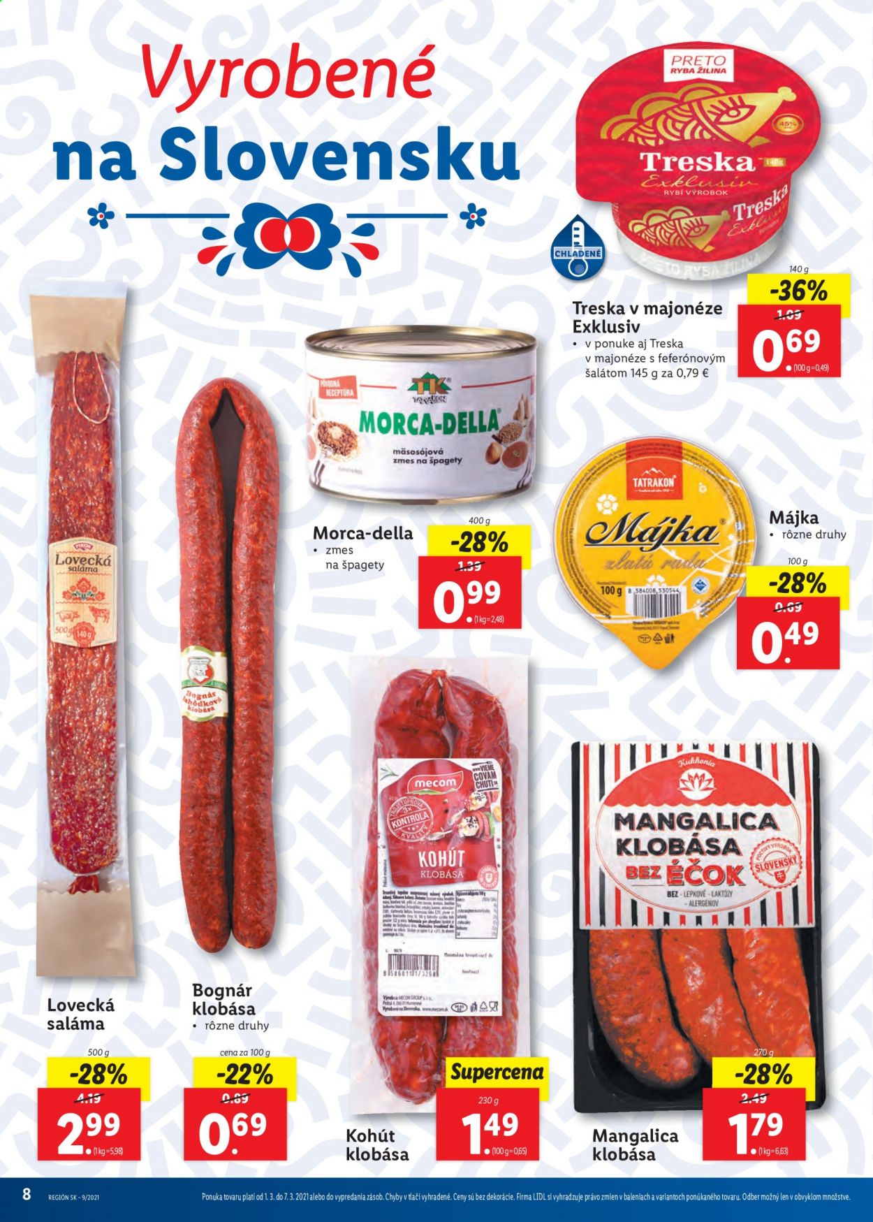 Leták Lidl - 1.3.2021 - 7.3.2021. Strana 8