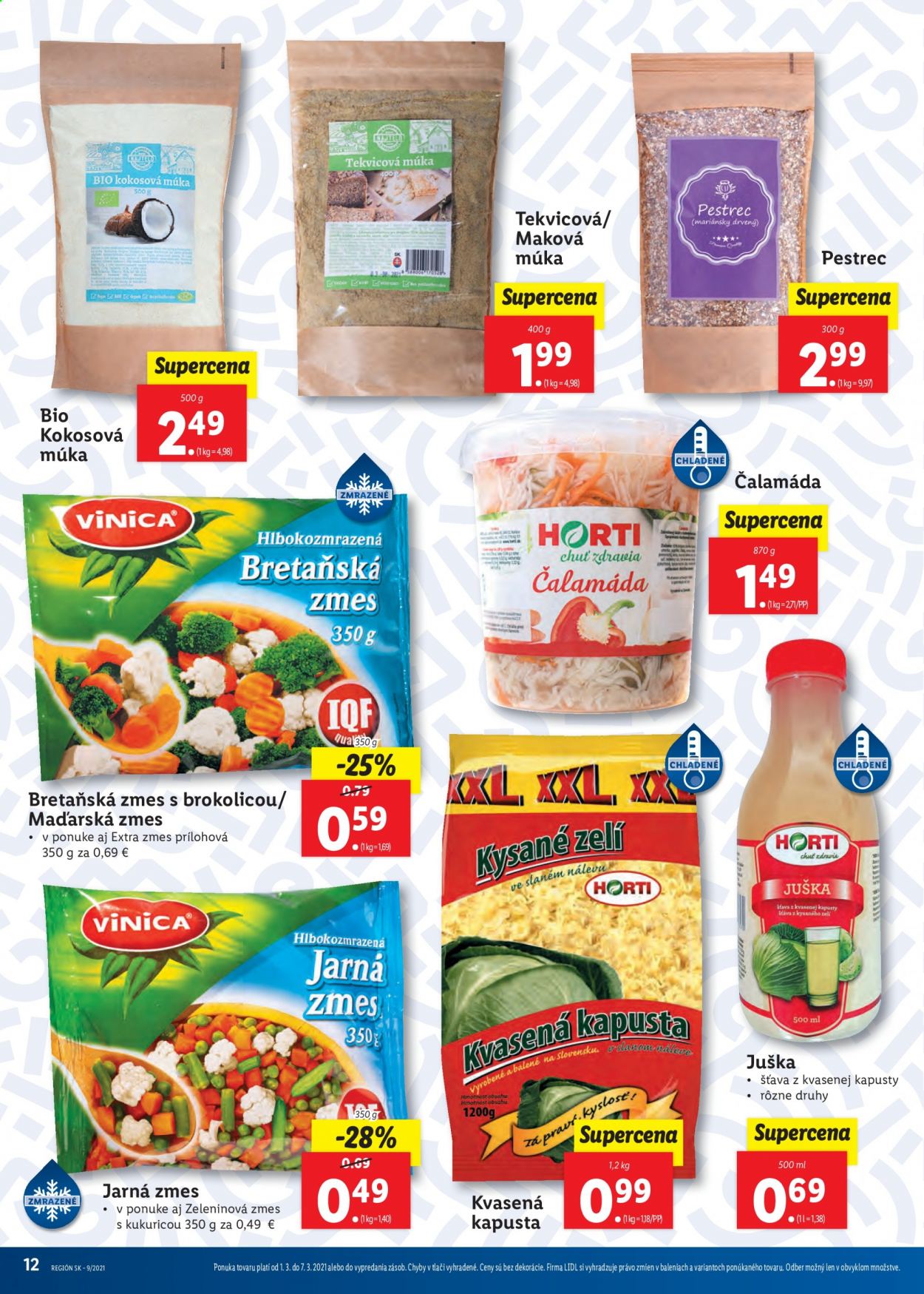 Leták Lidl - 1.3.2021 - 7.3.2021. Strana 12