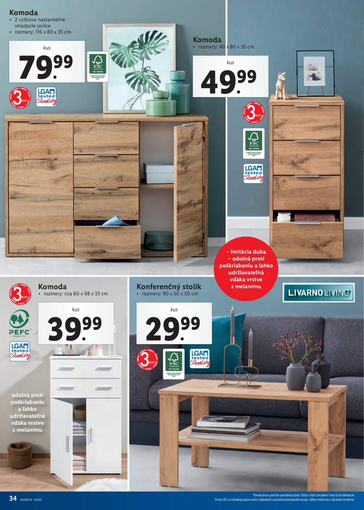 Leták Lidl - 1.3.2021 - 7.3.2021. Strana 34