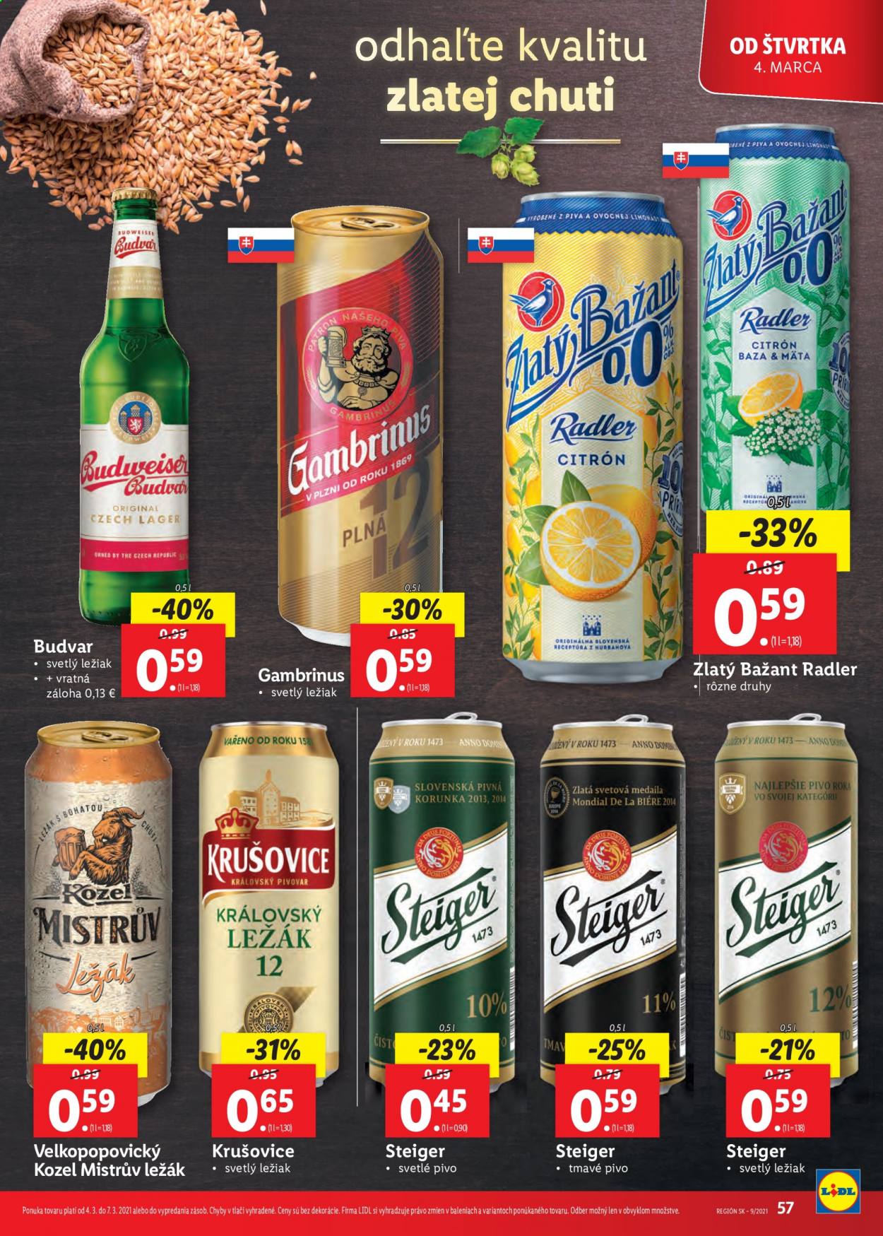 Leták Lidl - 1.3.2021 - 7.3.2021. Strana 57