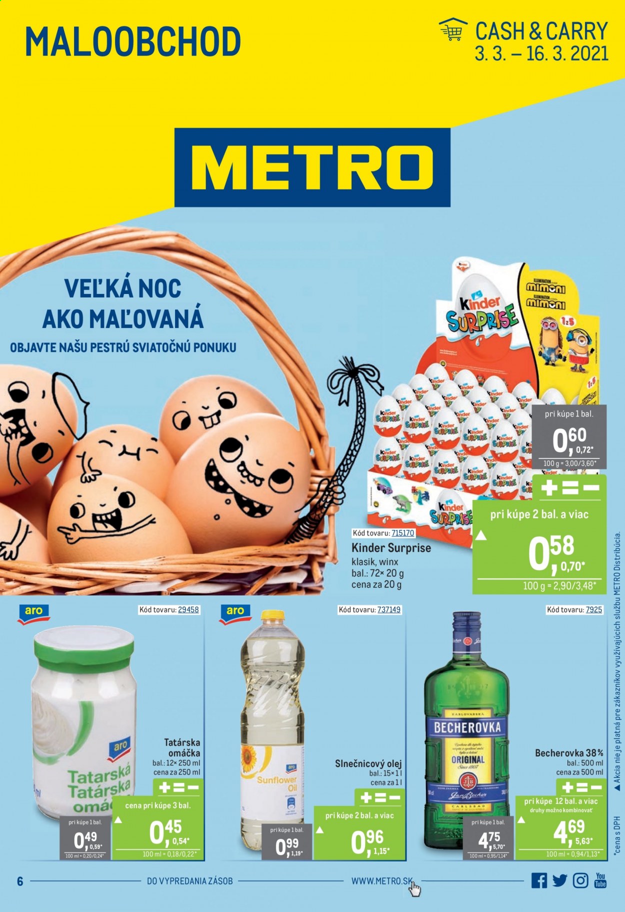 Leták Metro - 3.3.2021 - 16.3.2021. Strana 1