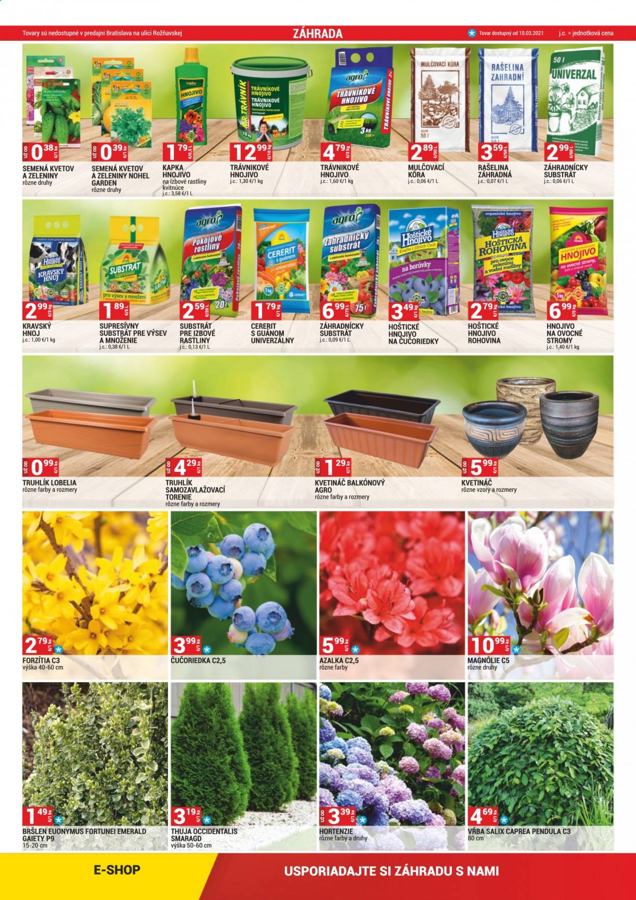 Leták Merkury Market - 1.3.2021 - 31.3.2021. Strana 3