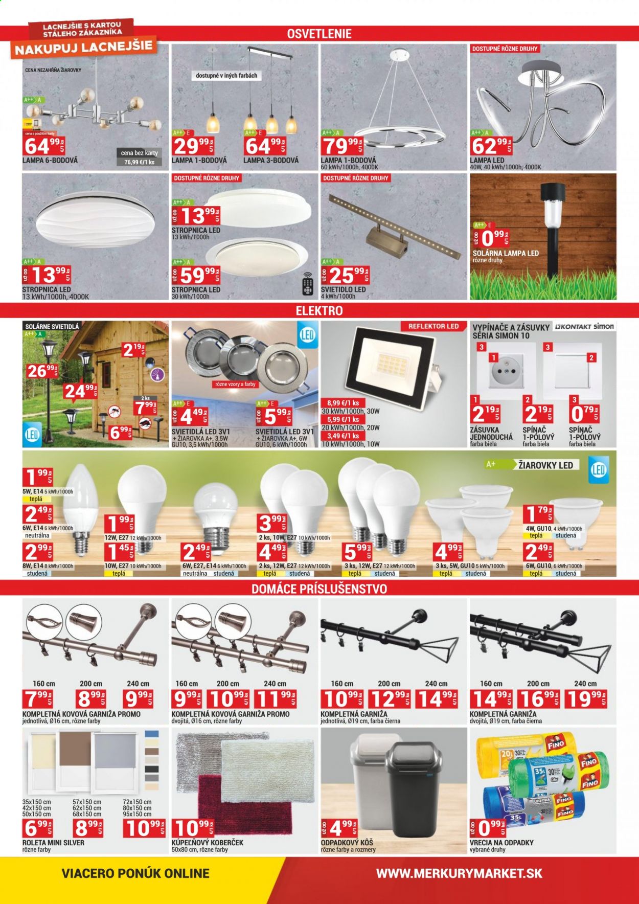 Leták Merkury Market - 1.3.2021 - 31.3.2021. Strana 9