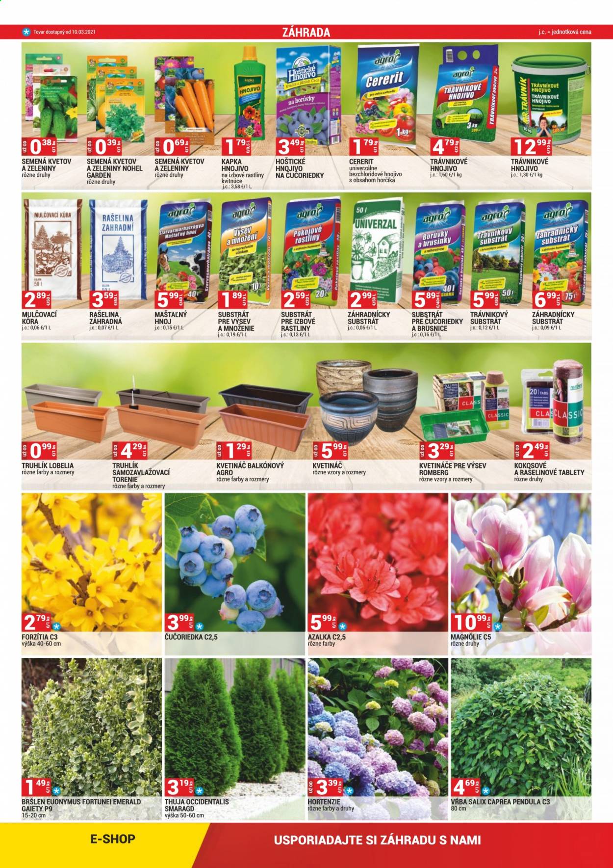 Leták Merkury Market - 1.3.2021 - 31.3.2021. Strana 3