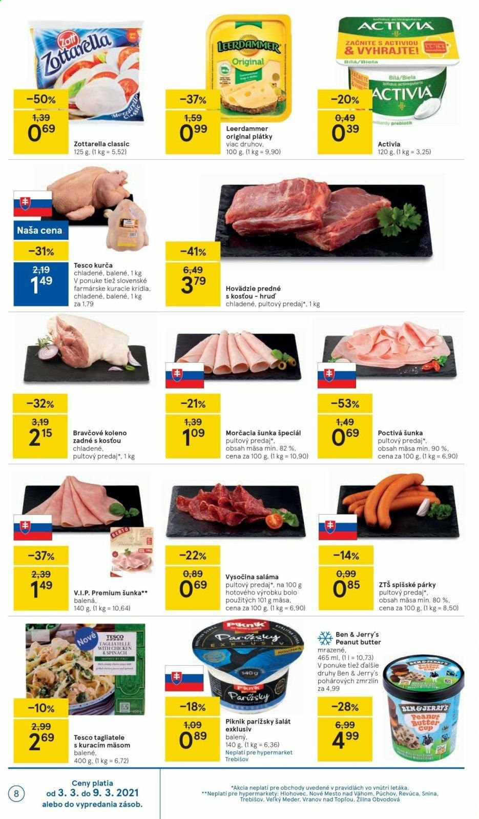 Leták TESCO - 3.3.2021 - 9.3.2021. Strana 8