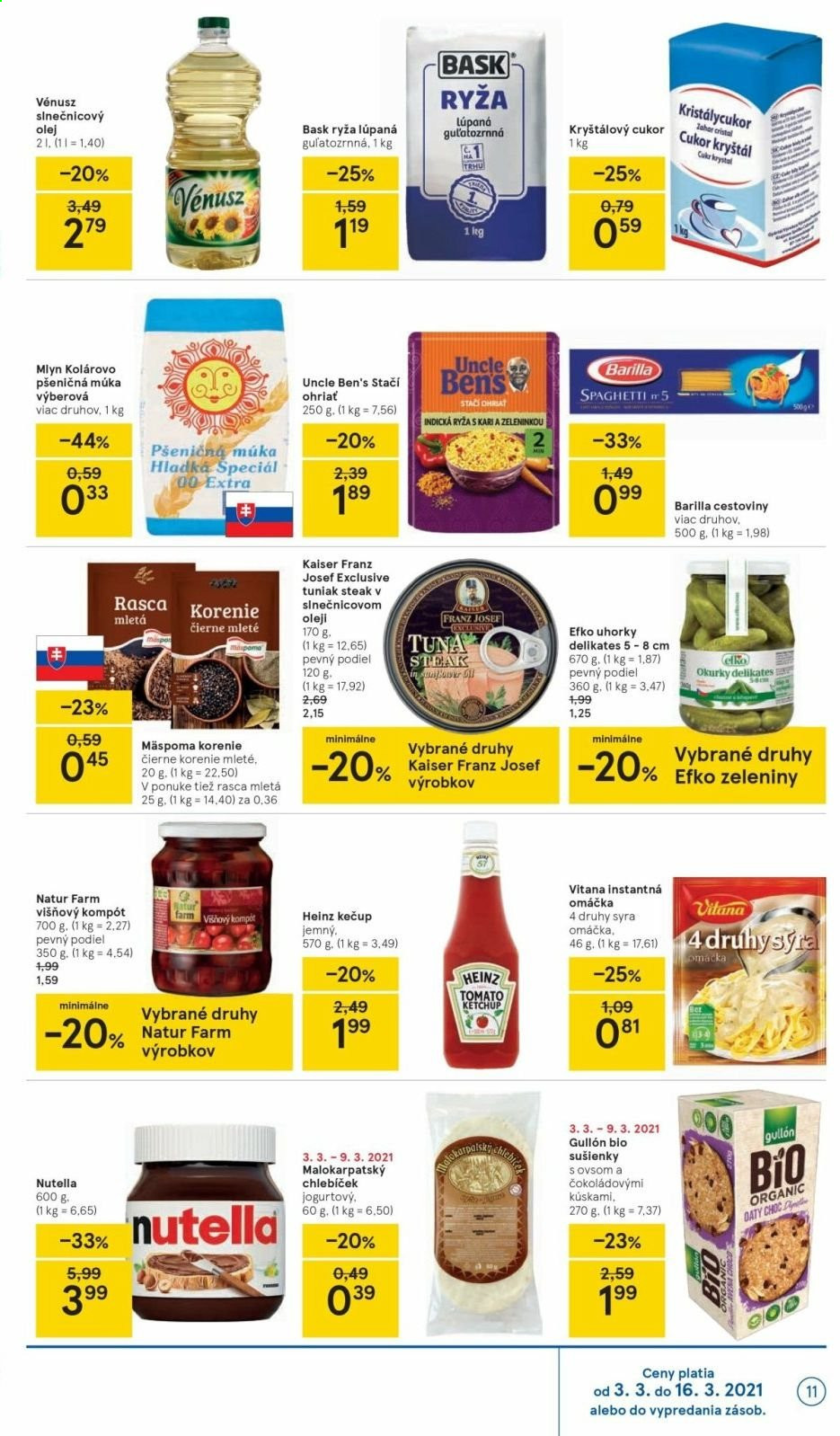 Leták TESCO - 3.3.2021 - 9.3.2021. Strana 11
