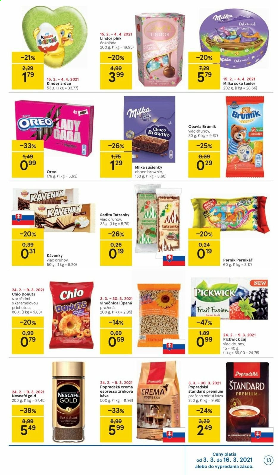 Leták TESCO - 3.3.2021 - 9.3.2021. Strana 13