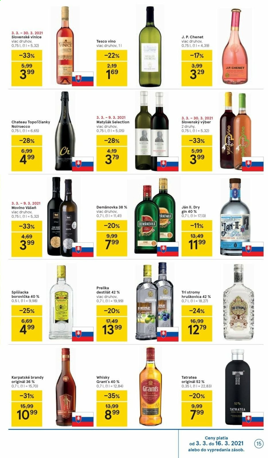 Leták TESCO - 3.3.2021 - 9.3.2021. Strana 15