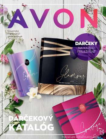 Leták Avon - 1.3.2021 - 31.3.2021.