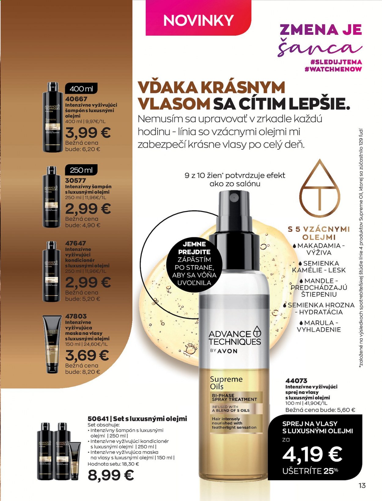 Leták Avon - 1.3.2021 - 31.3.2021. Strana 13
