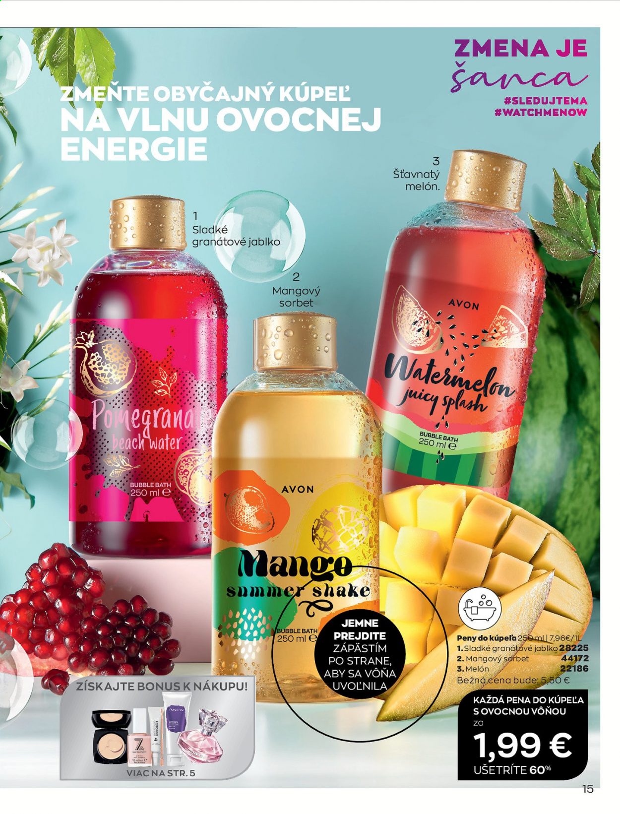 Leták Avon - 1.3.2021 - 31.3.2021. Strana 15