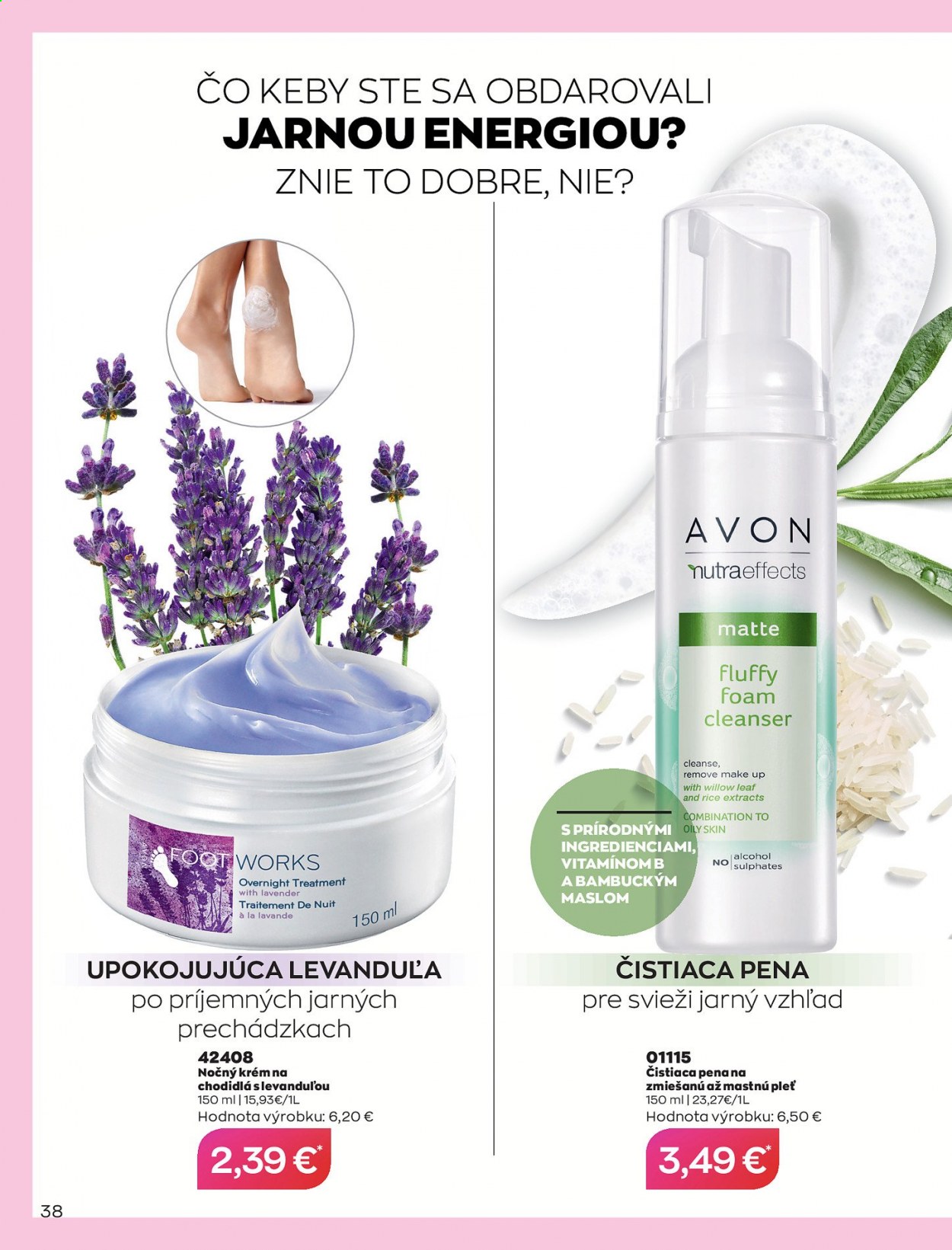 Leták Avon - 1.3.2021 - 31.3.2021. Strana 38