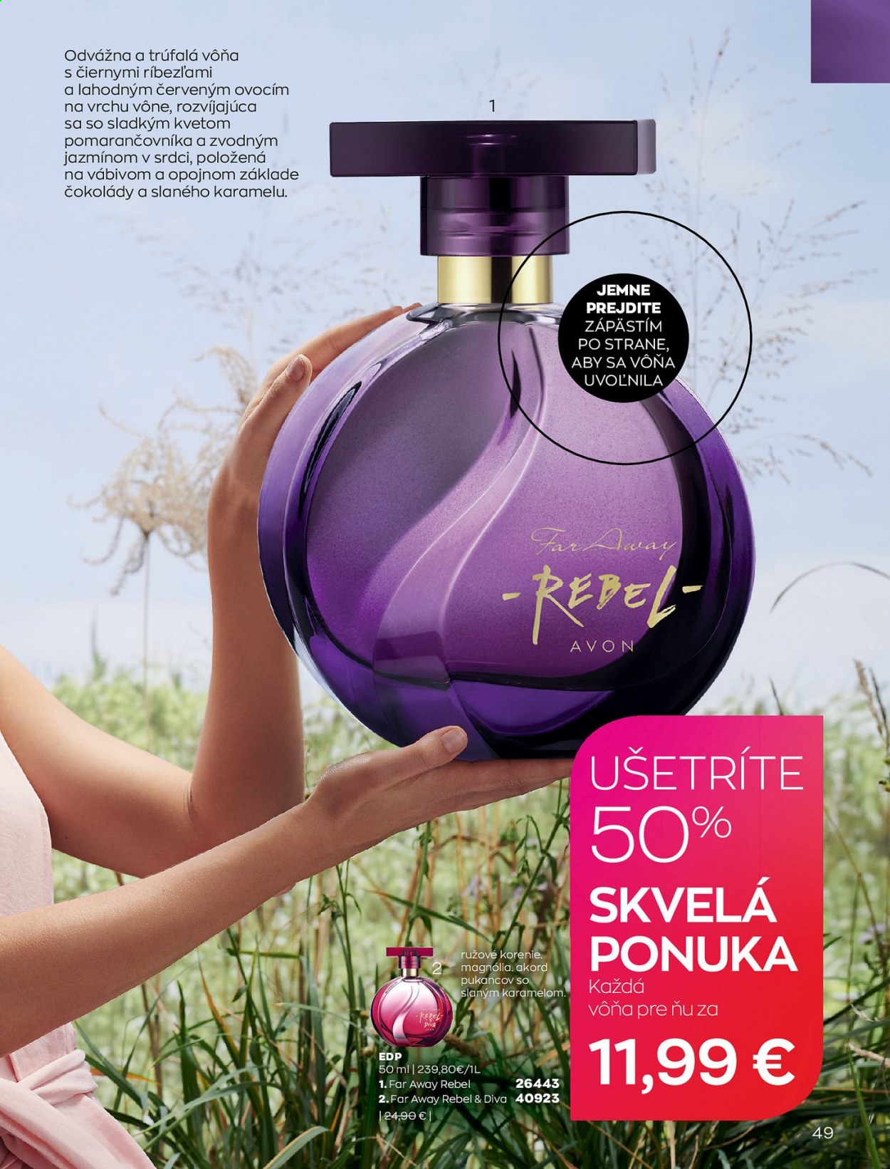 Leták Avon - 1.3.2021 - 31.3.2021. Strana 49