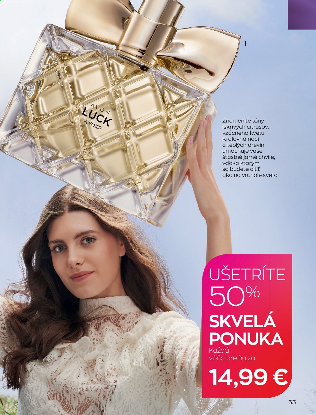 Leták Avon - 1.3.2021 - 31.3.2021. Strana 53