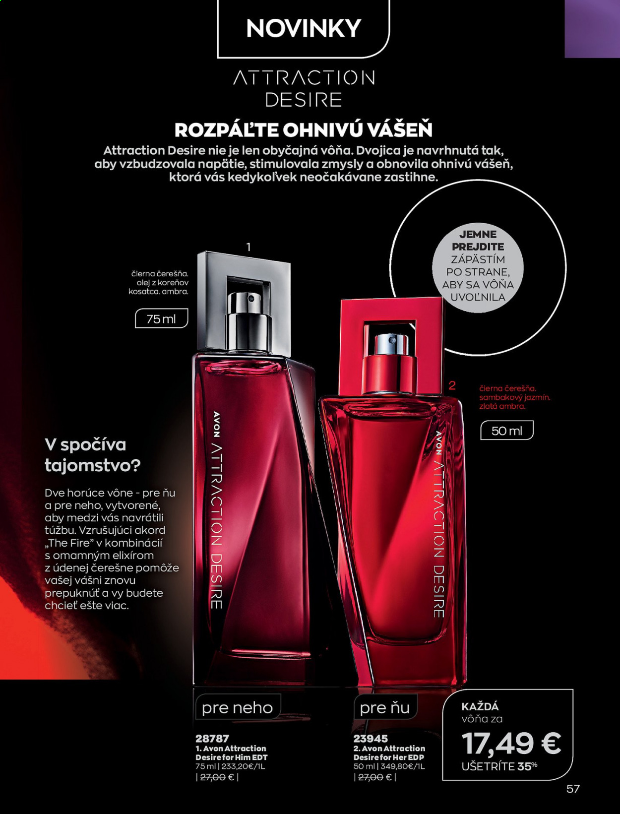 Leták Avon - 1.3.2021 - 31.3.2021. Strana 57