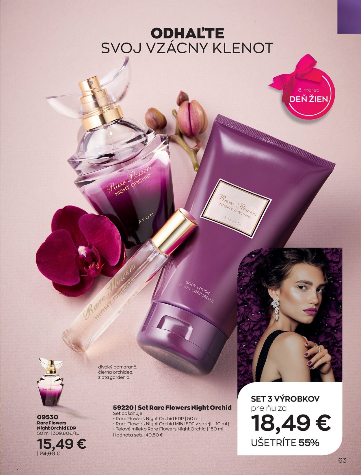 Leták Avon - 1.3.2021 - 31.3.2021. Strana 63