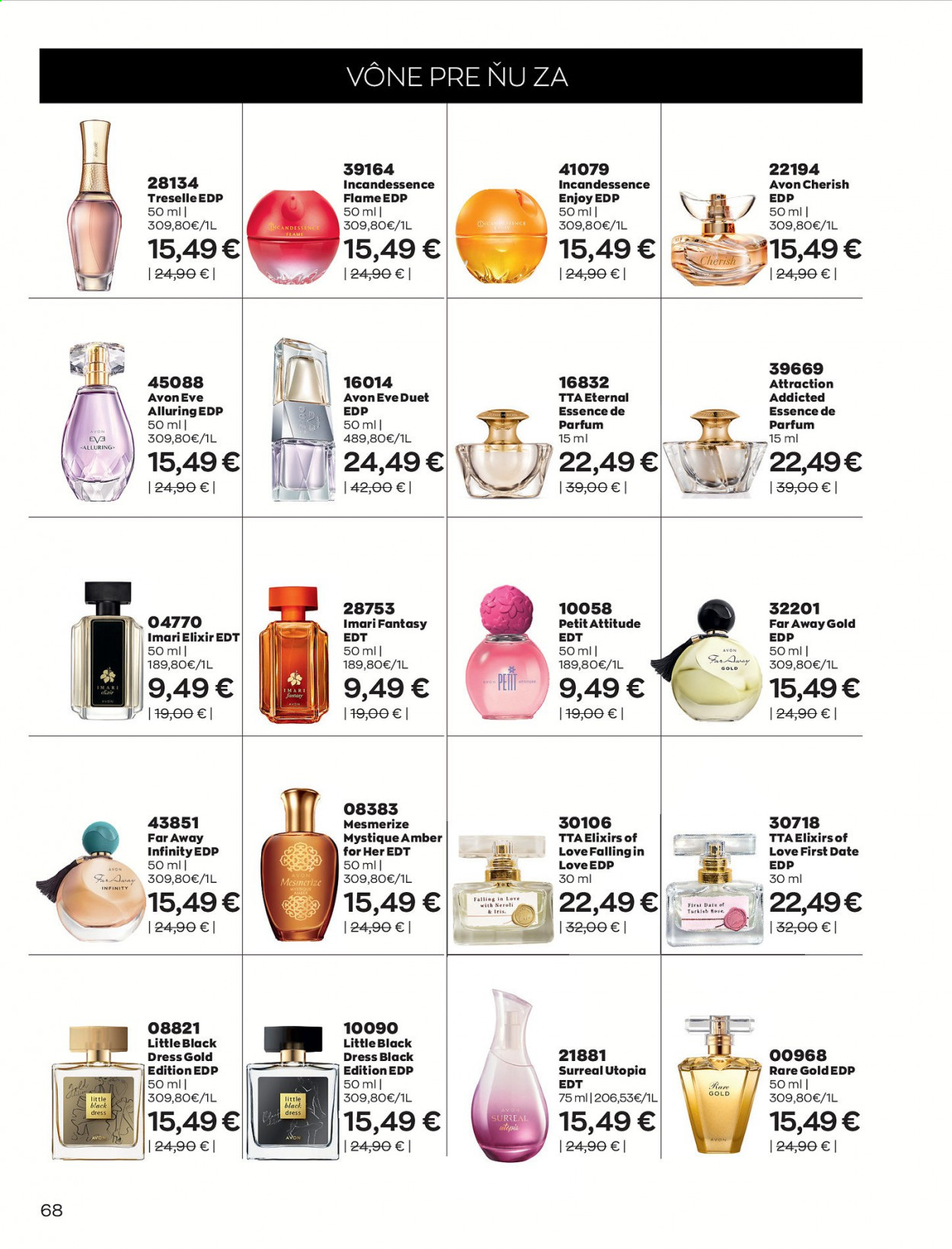 Leták Avon - 1.3.2021 - 31.3.2021. Strana 68