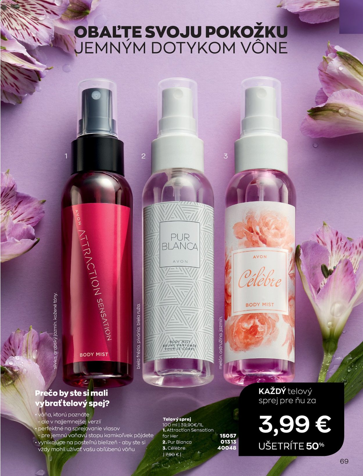 Leták Avon - 1.3.2021 - 31.3.2021. Strana 69