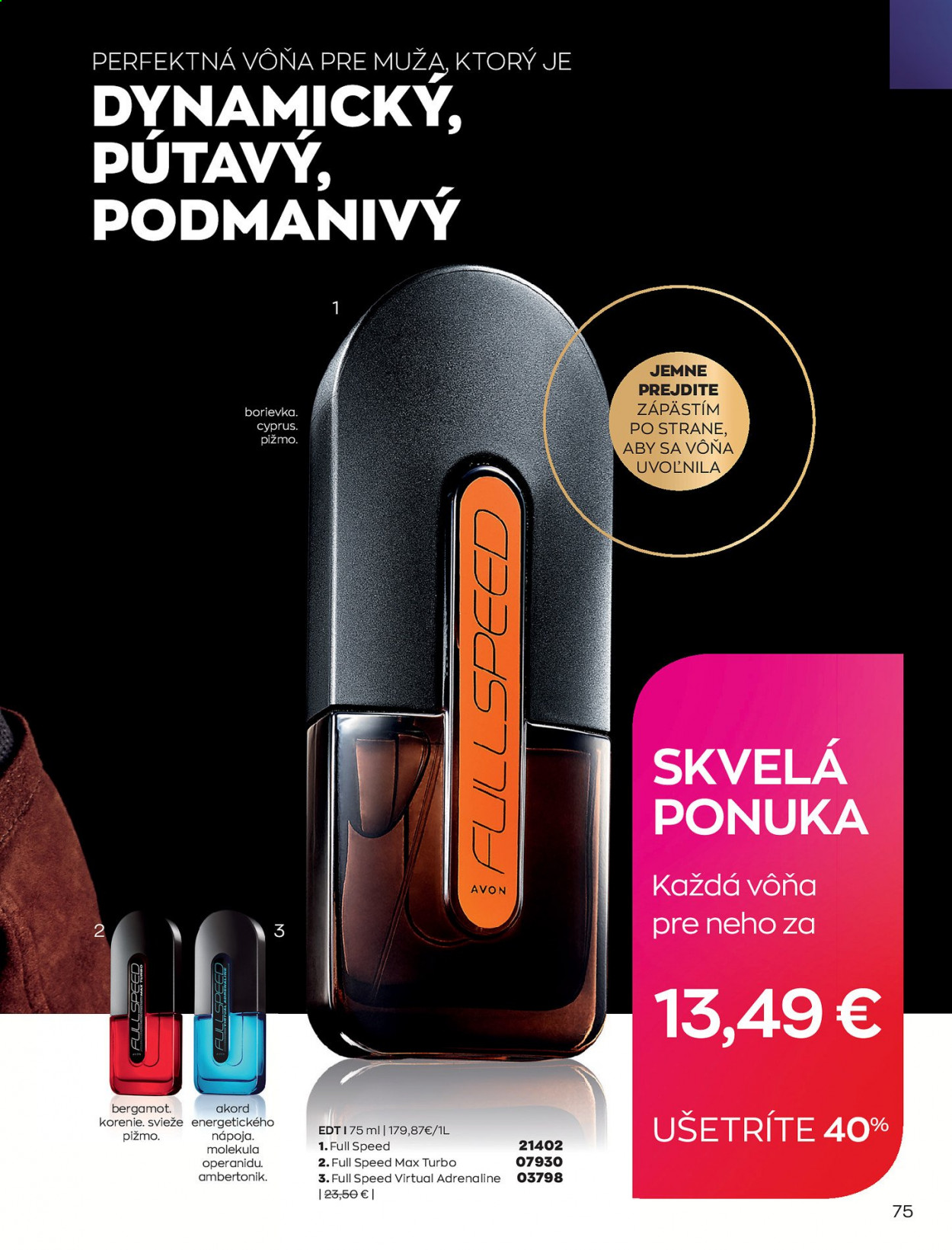 Leták Avon - 1.3.2021 - 31.3.2021. Strana 75