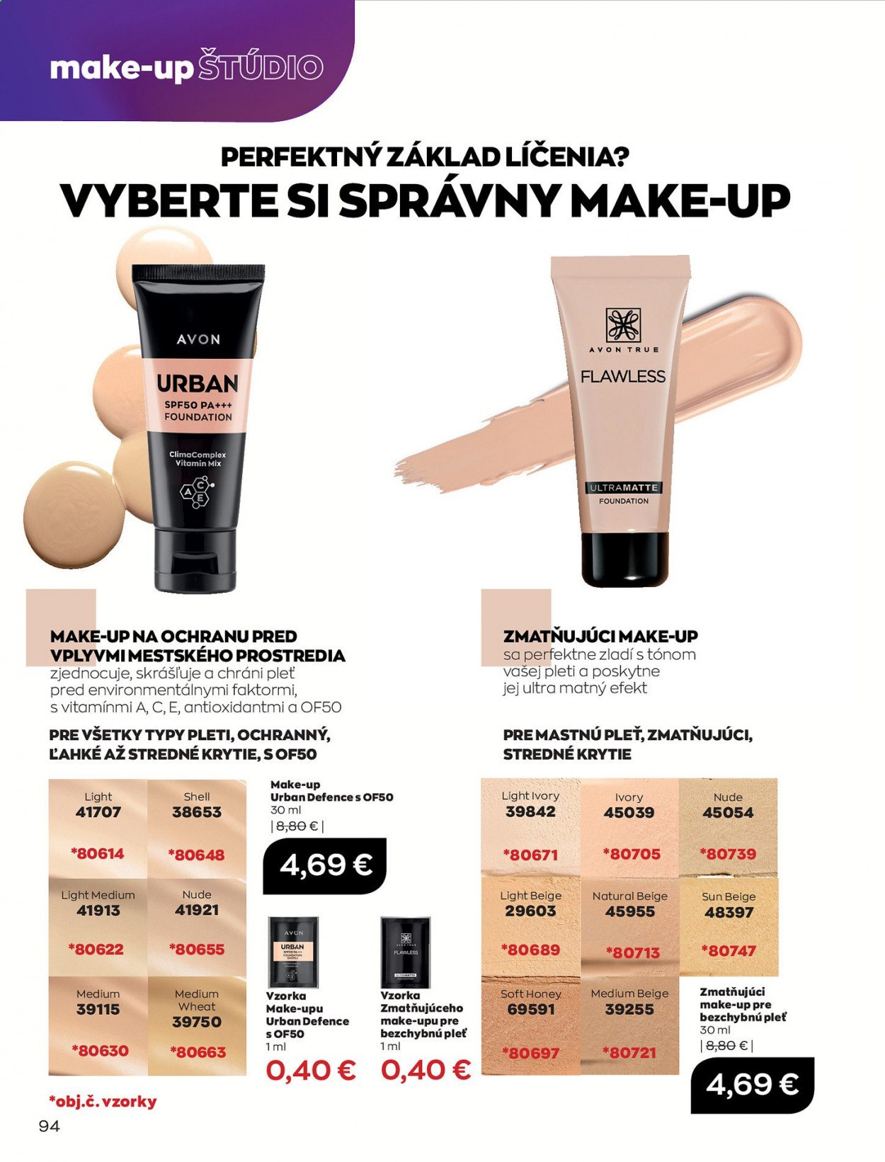 Leták Avon - 1.3.2021 - 31.3.2021. Strana 94