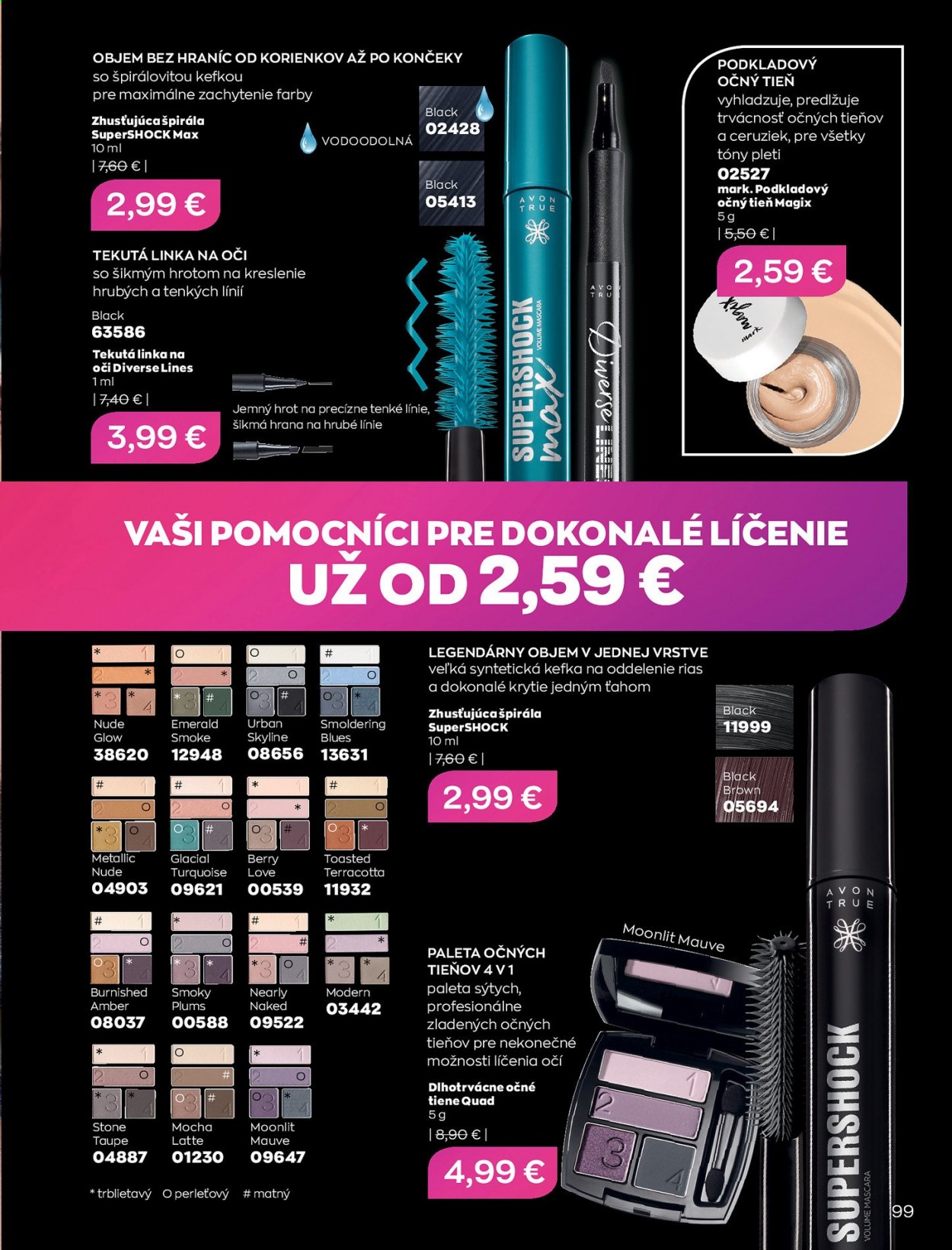 Leták Avon - 1.3.2021 - 31.3.2021. Strana 99
