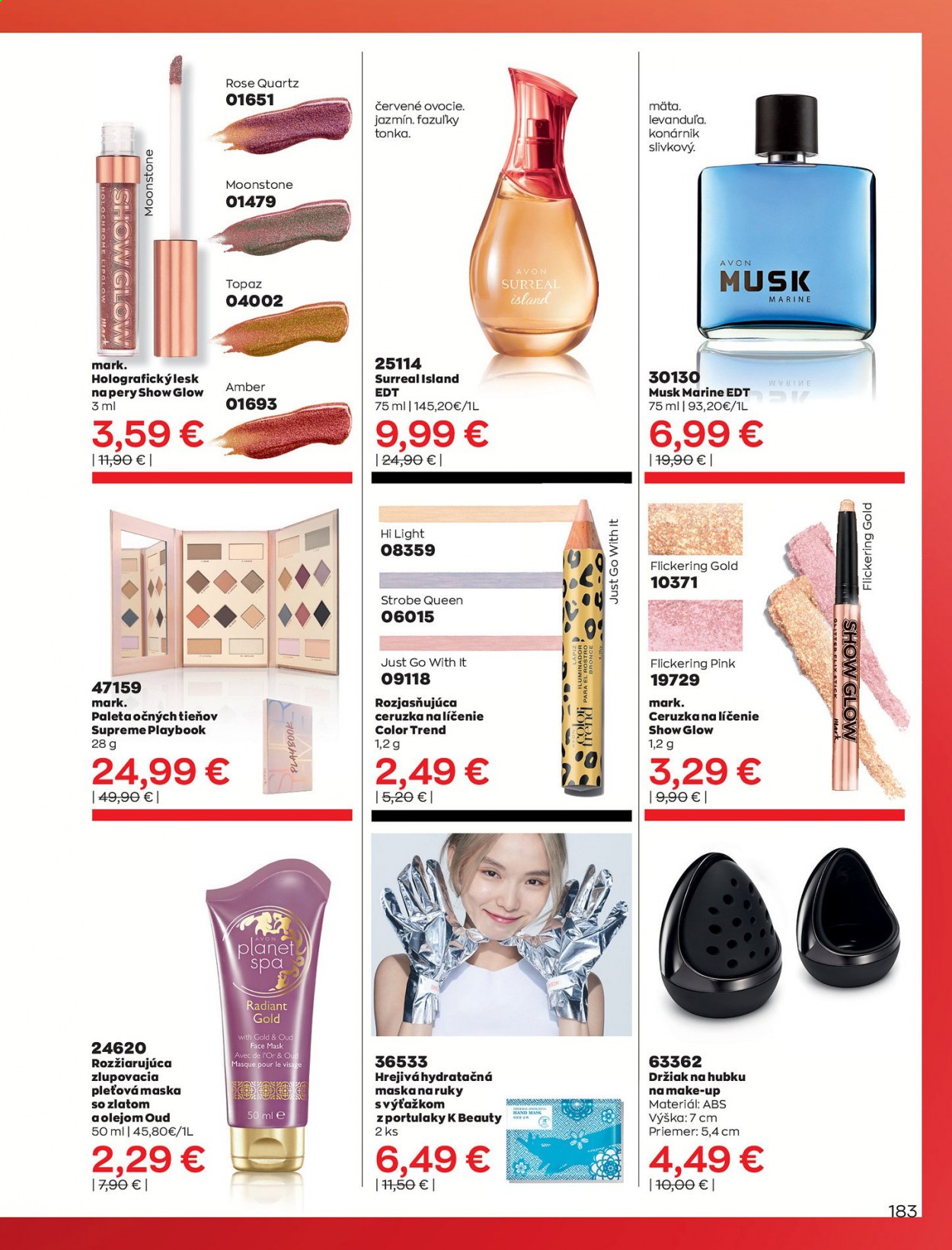 Leták Avon - 1.3.2021 - 31.3.2021. Strana 183
