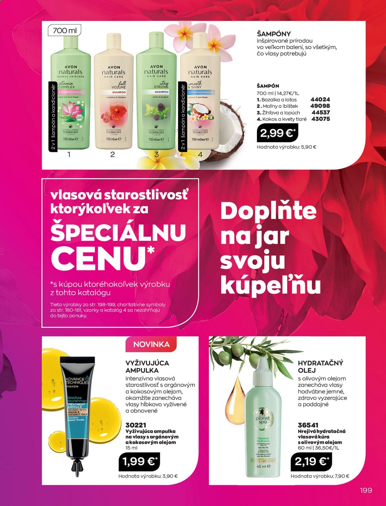 Leták Avon - 1.3.2021 - 31.3.2021. Strana 199