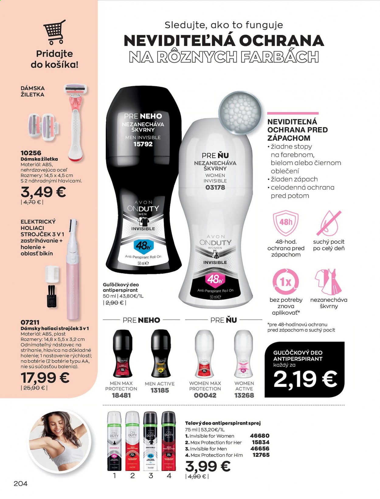 Leták Avon - 1.3.2021 - 31.3.2021. Strana 204