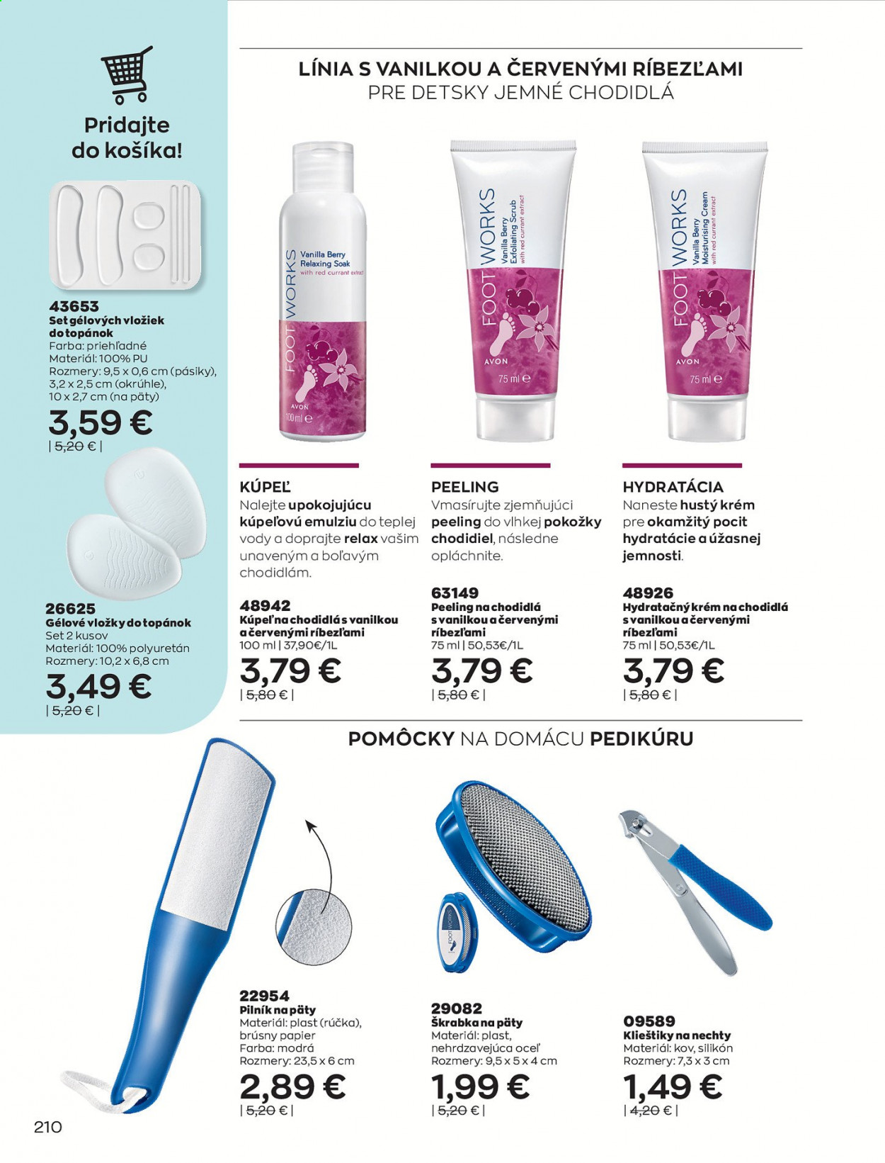 Leták Avon - 1.3.2021 - 31.3.2021. Strana 210