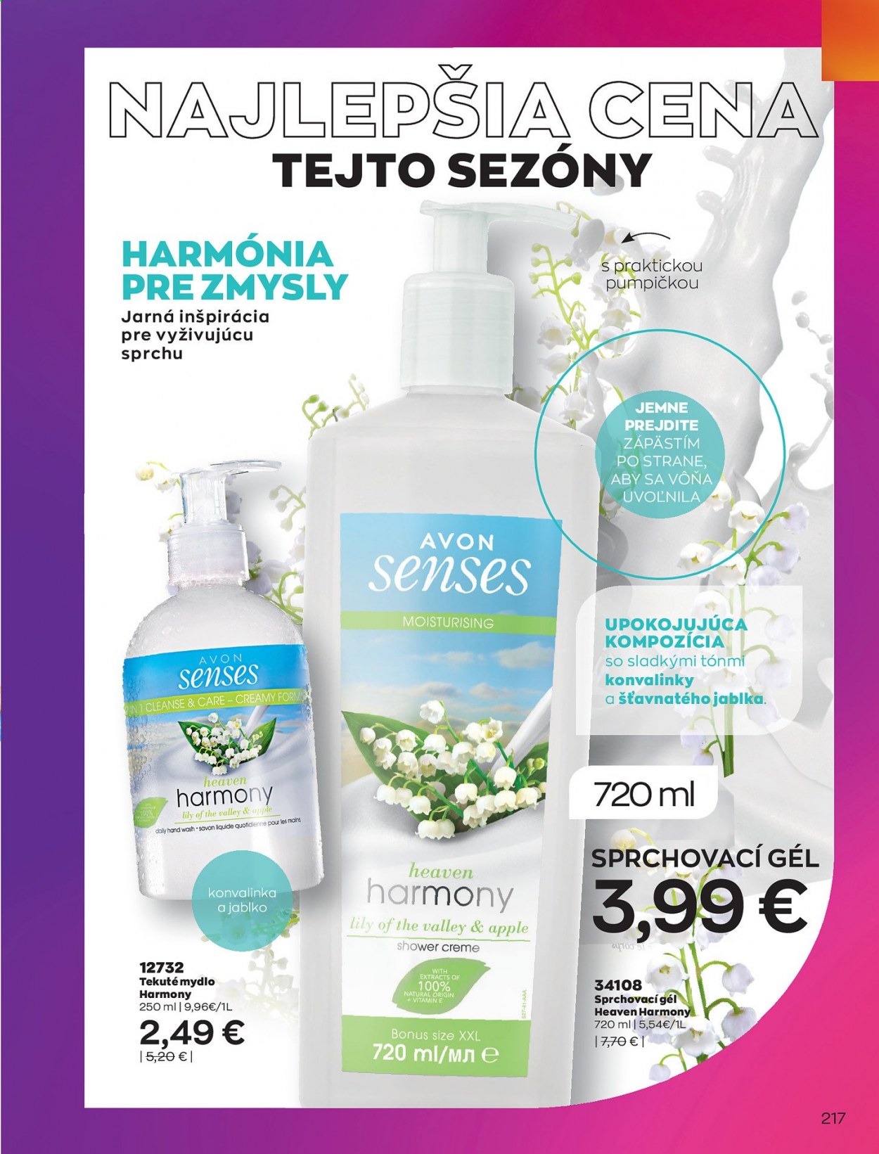 Leták Avon - 1.3.2021 - 31.3.2021. Strana 217