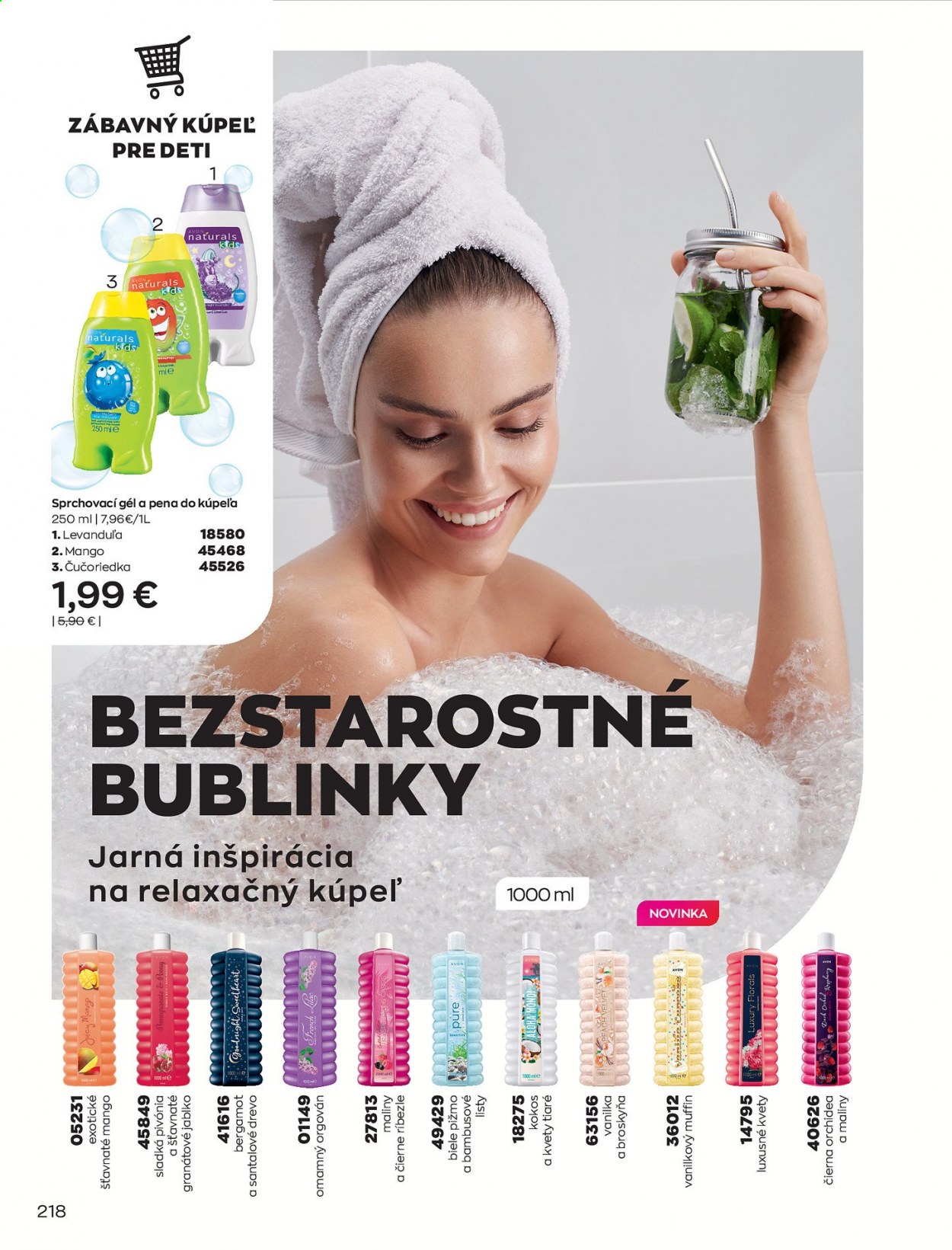 Leták Avon - 1.3.2021 - 31.3.2021. Strana 218