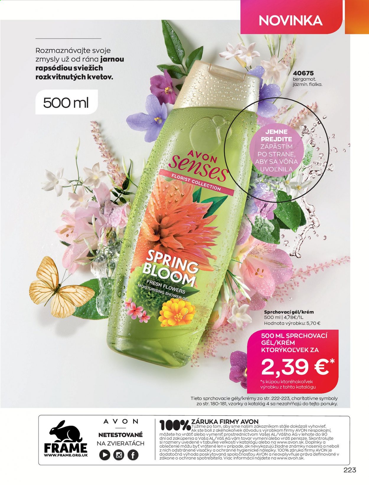 Leták Avon - 1.3.2021 - 31.3.2021. Strana 223