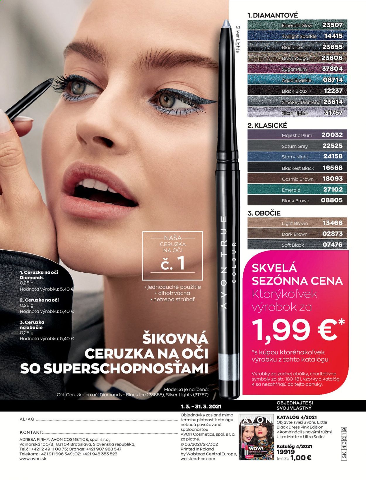 Leták Avon - 1.3.2021 - 31.3.2021. Strana 234