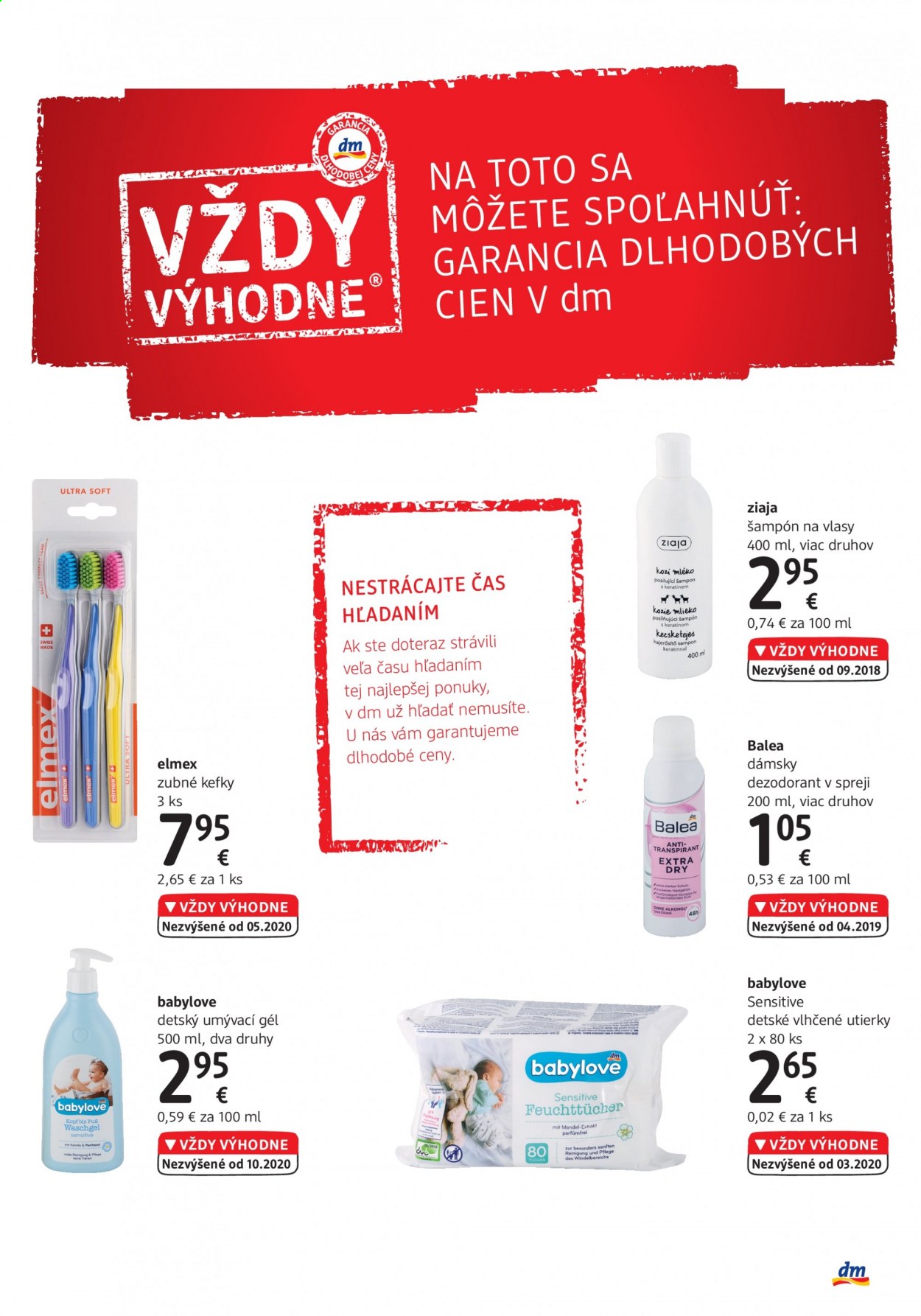 Leták dm drogerie - 1.3.2021 - 31.3.2021. Strana 3