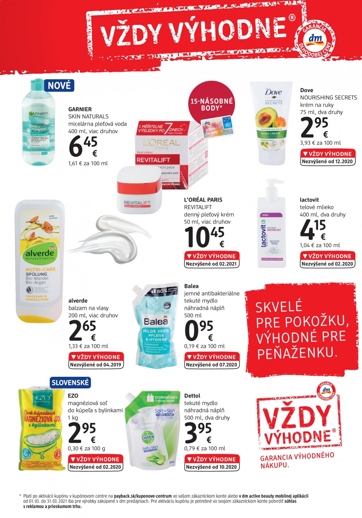 Leták dm drogerie - 1.3.2021 - 31.3.2021. Strana 4