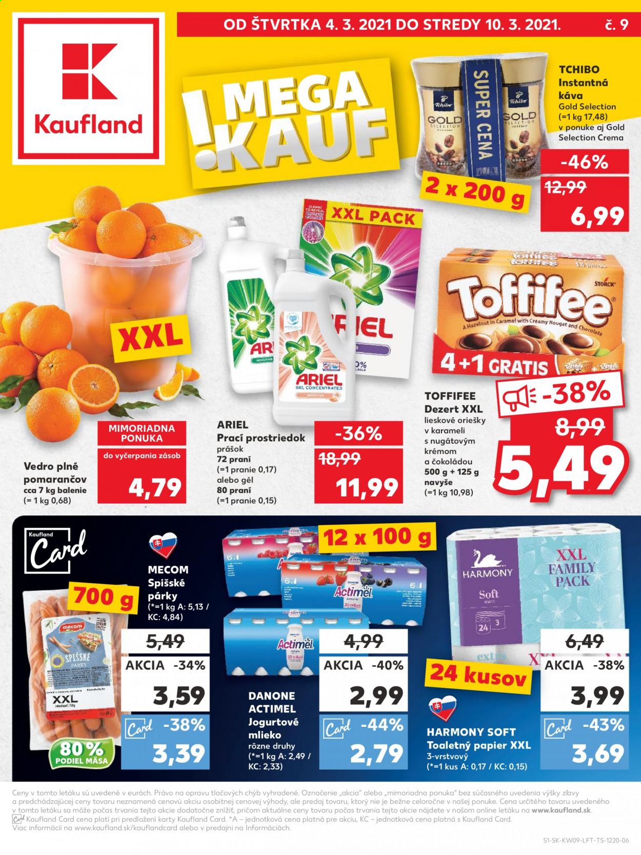 Leták Kaufland - 4.3.2021 - 10.3.2021. Strana 1