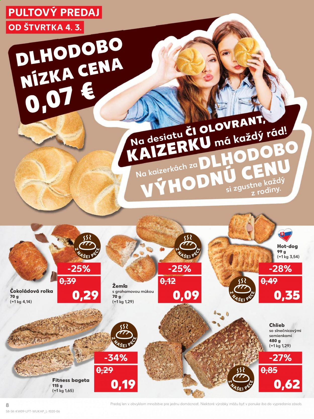 Leták Kaufland - 4.3.2021 - 10.3.2021. Strana 8