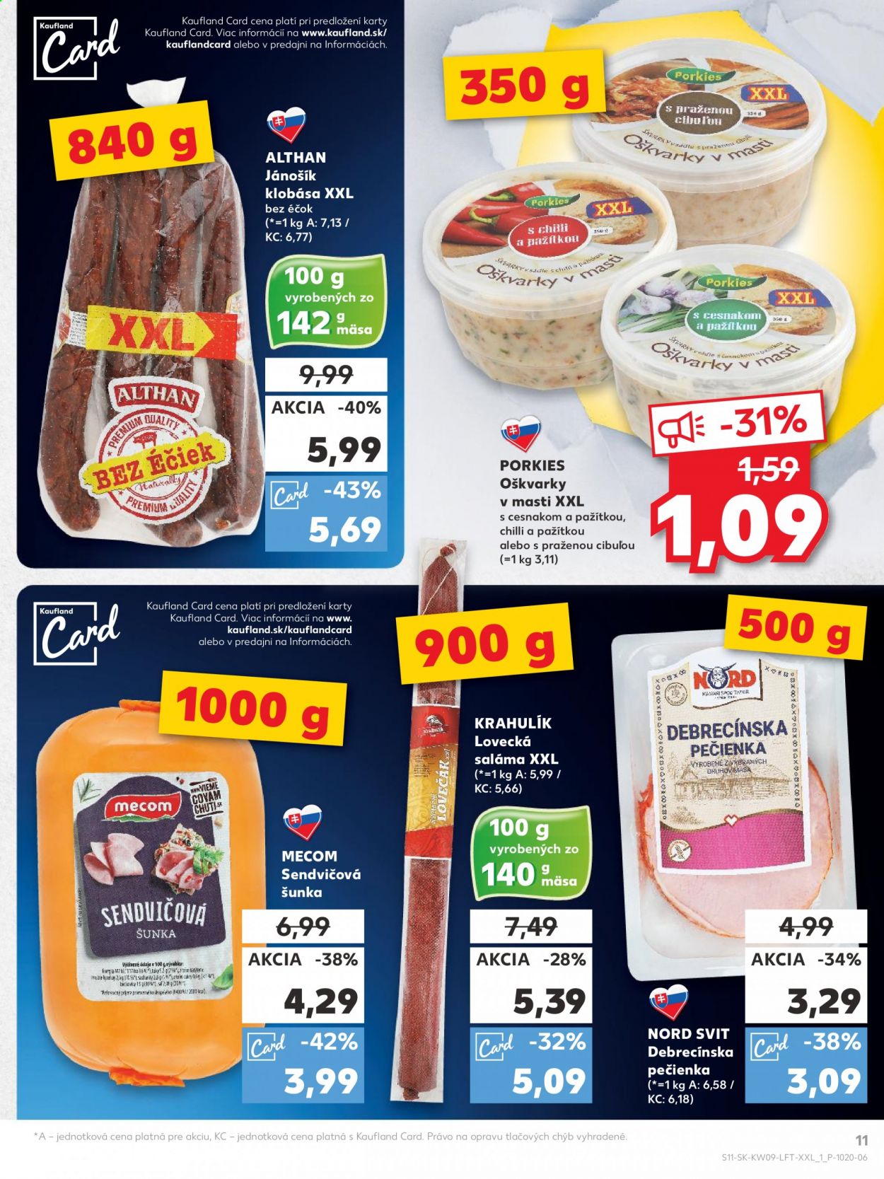 Leták Kaufland - 4.3.2021 - 10.3.2021. Strana 11