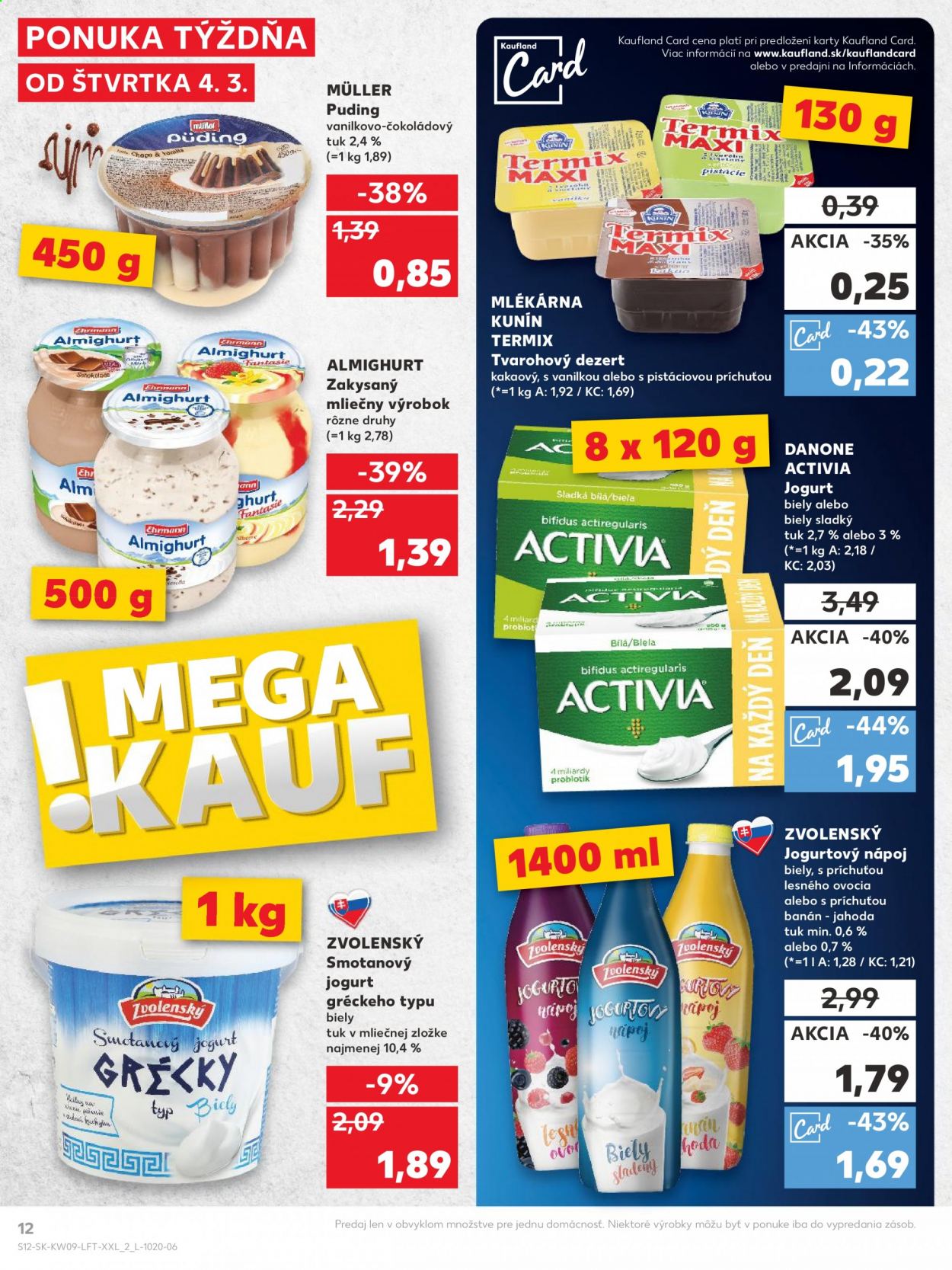 Leták Kaufland - 4.3.2021 - 10.3.2021. Strana 12