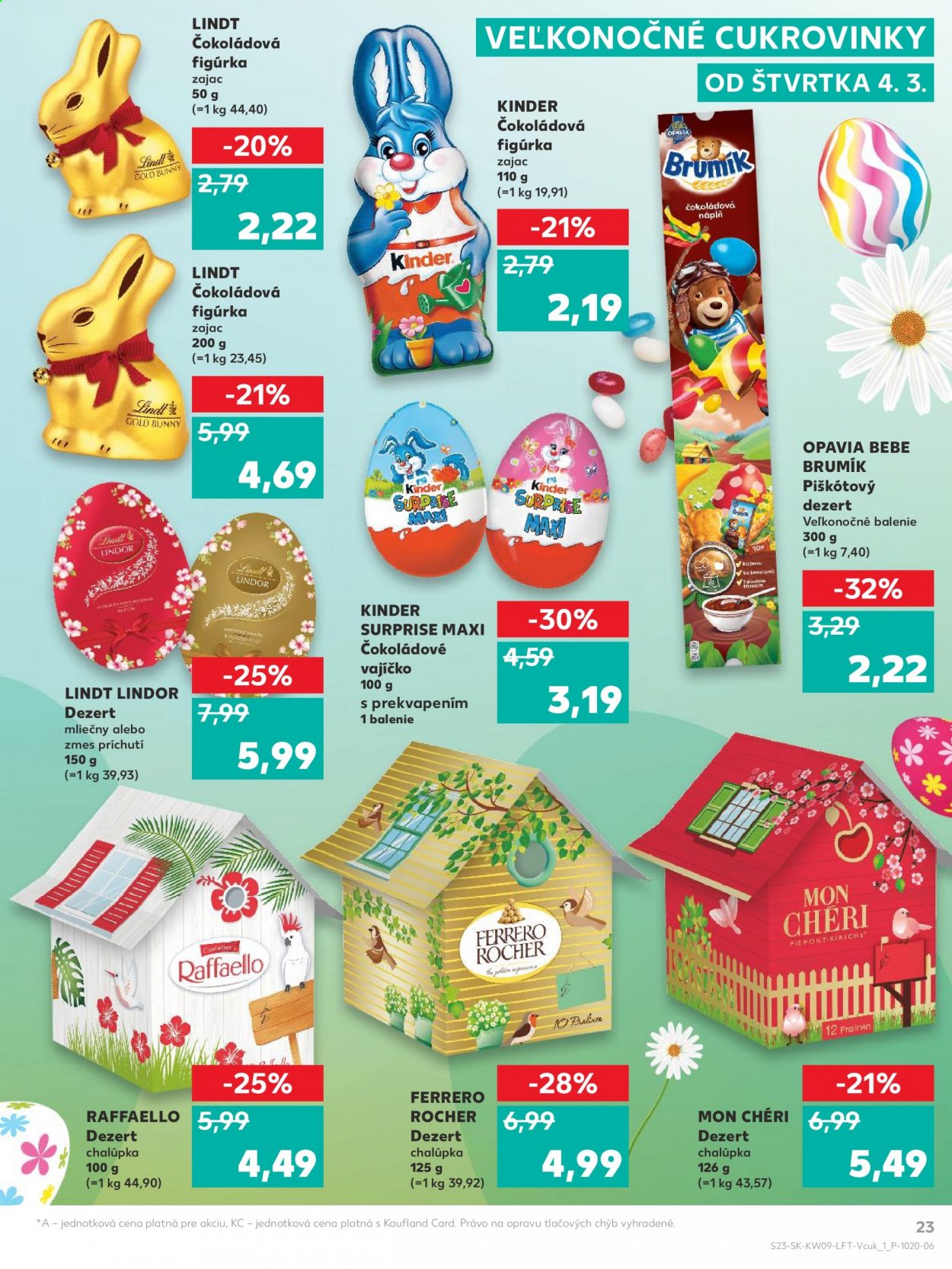 Leták Kaufland - 4.3.2021 - 10.3.2021. Strana 23