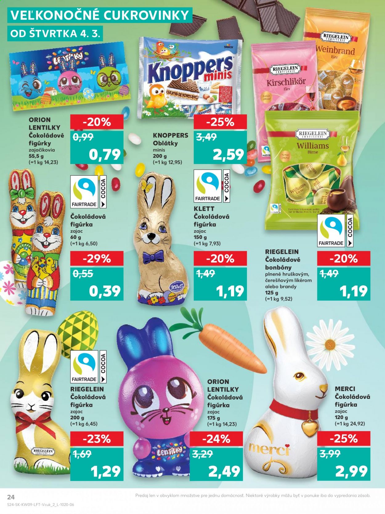 Leták Kaufland - 4.3.2021 - 10.3.2021. Strana 24