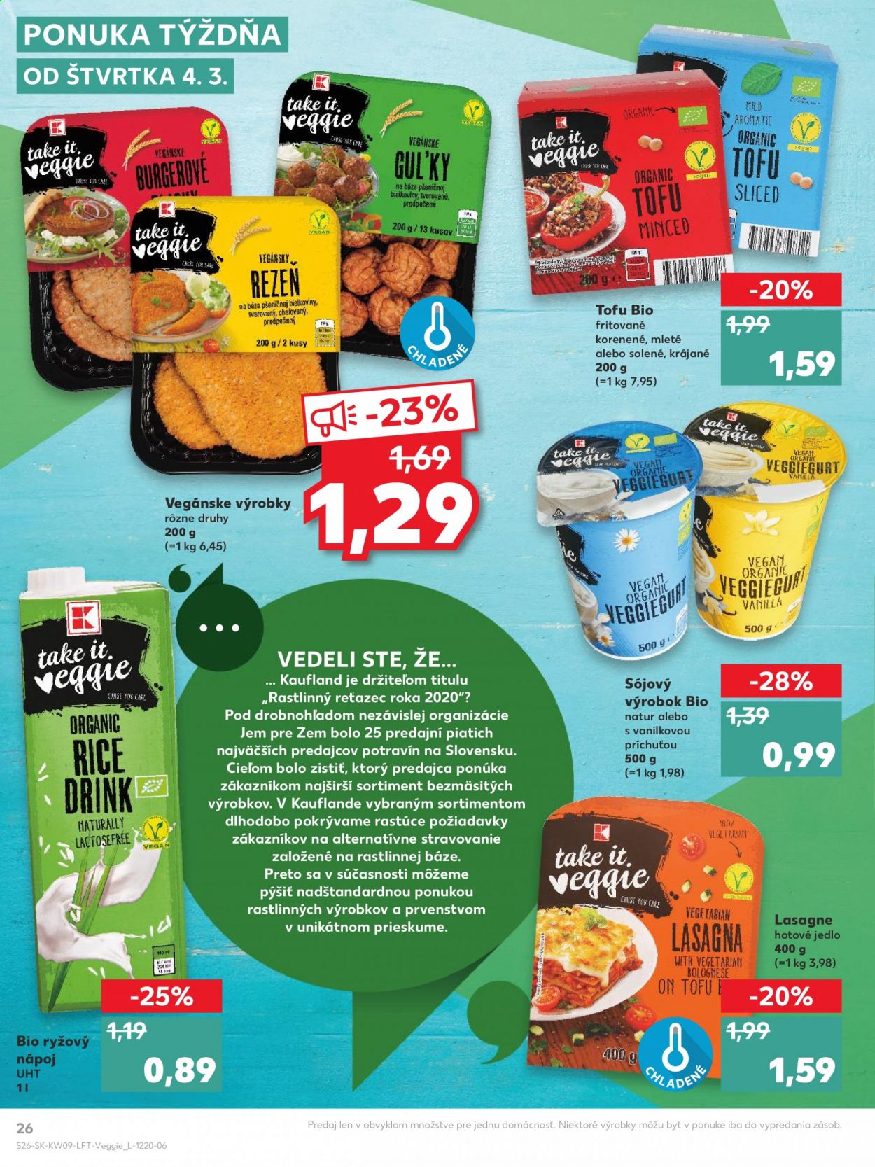 Leták Kaufland - 4.3.2021 - 10.3.2021. Strana 26