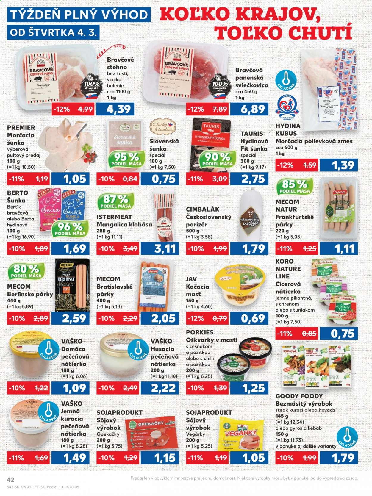 Leták Kaufland - 4.3.2021 - 10.3.2021. Strana 42