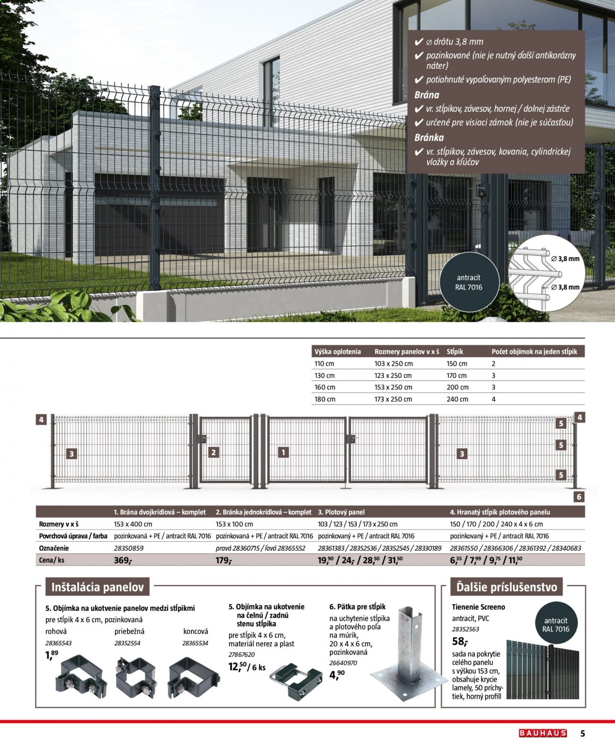 Leták Bauhaus - 2.3.2021 - 31.8.2021. Strana 5