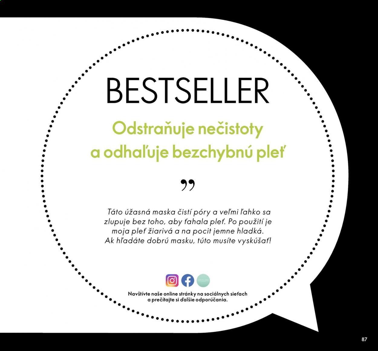 Leták Oriflame - 2.3.2021 - 22.3.2021. Strana 87