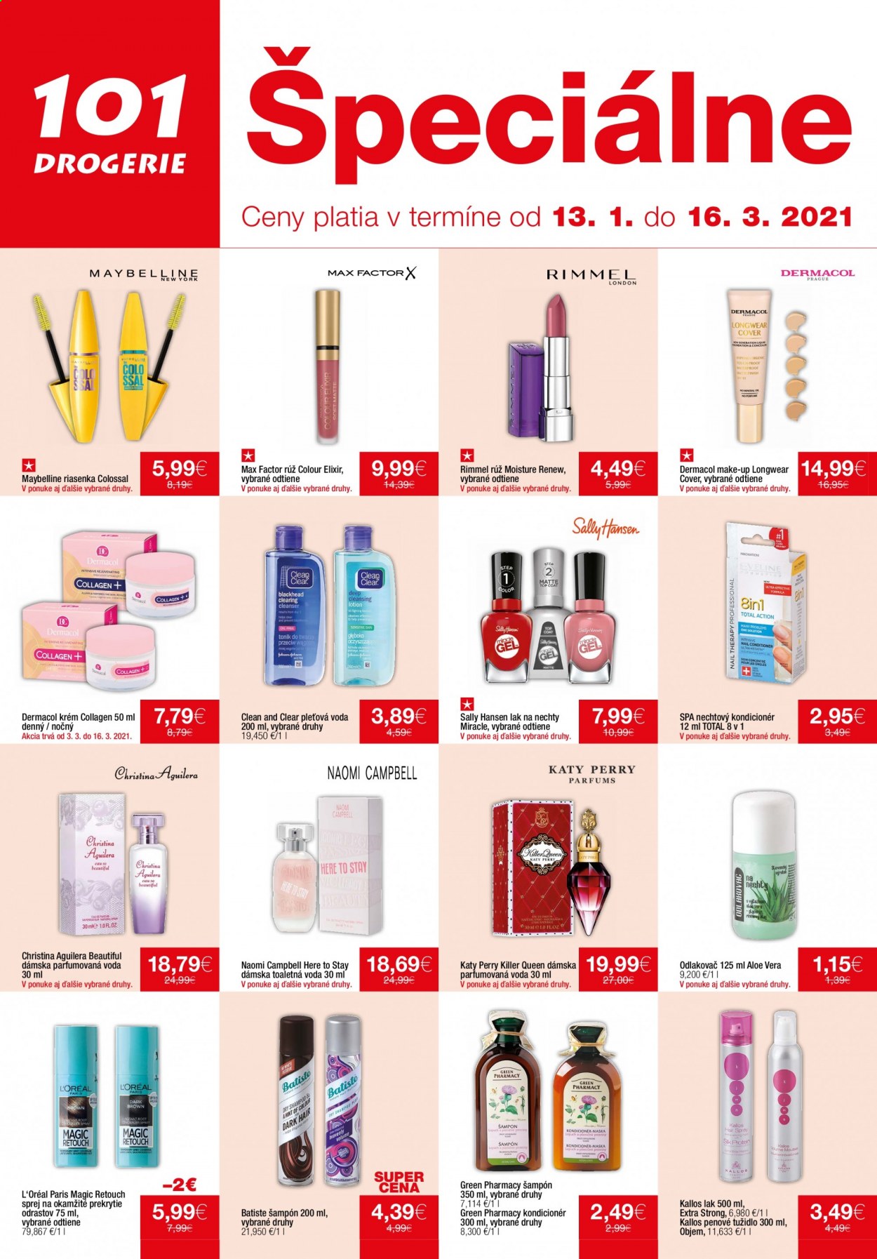 Leták 101 Drogerie - 3.3.2021 - 16.3.2021. Strana 6