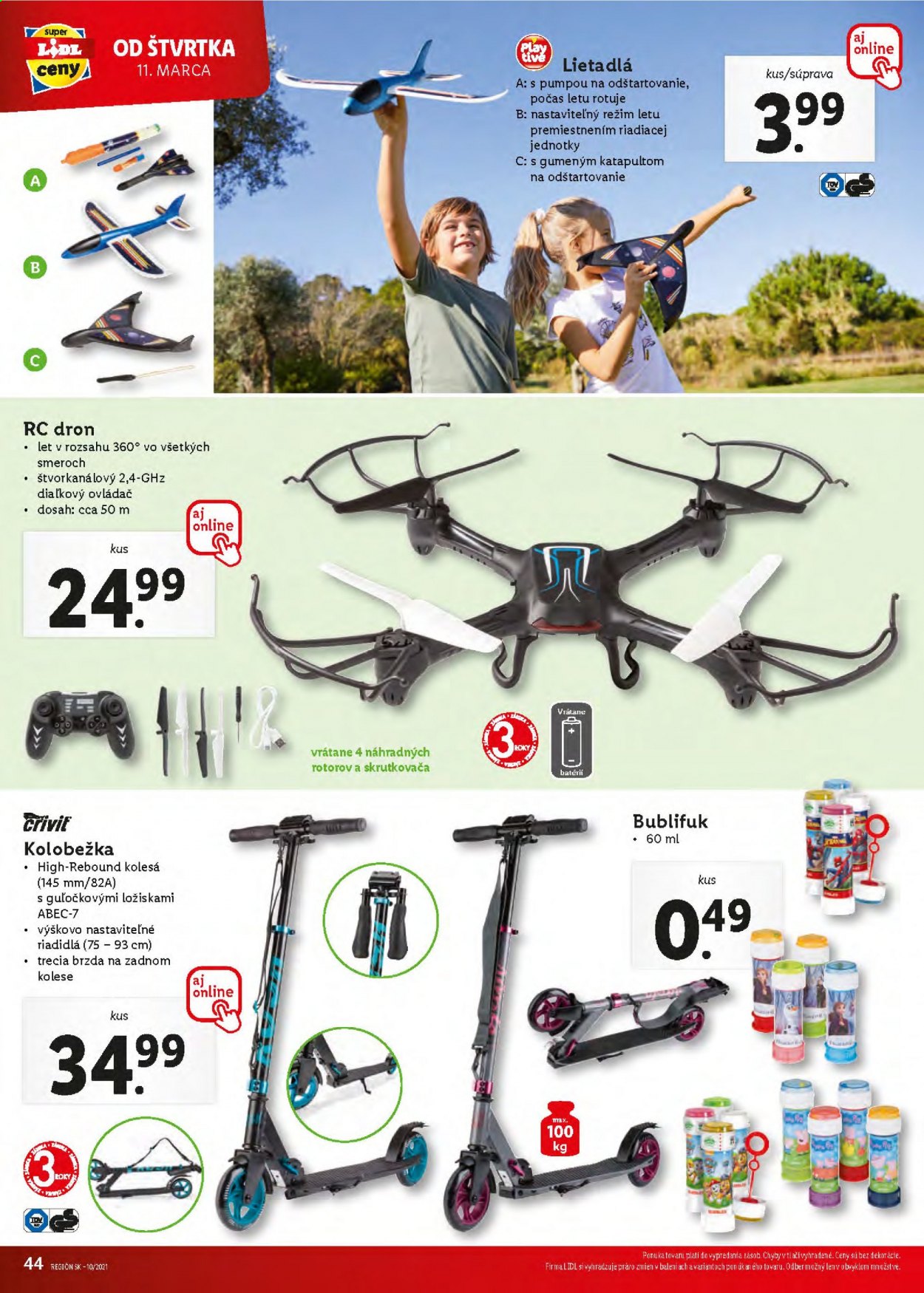 Leták Lidl - 8.3.2021 - 14.3.2021. Strana 44