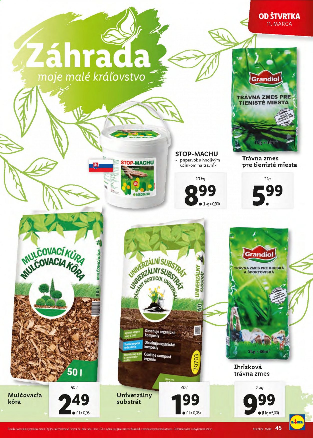 Leták Lidl - 8.3.2021 - 14.3.2021. Strana 45