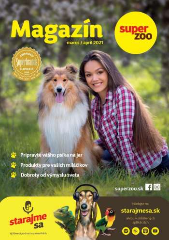 Leták SUPER ZOO - 1.3.2021 - 30.4.2021.