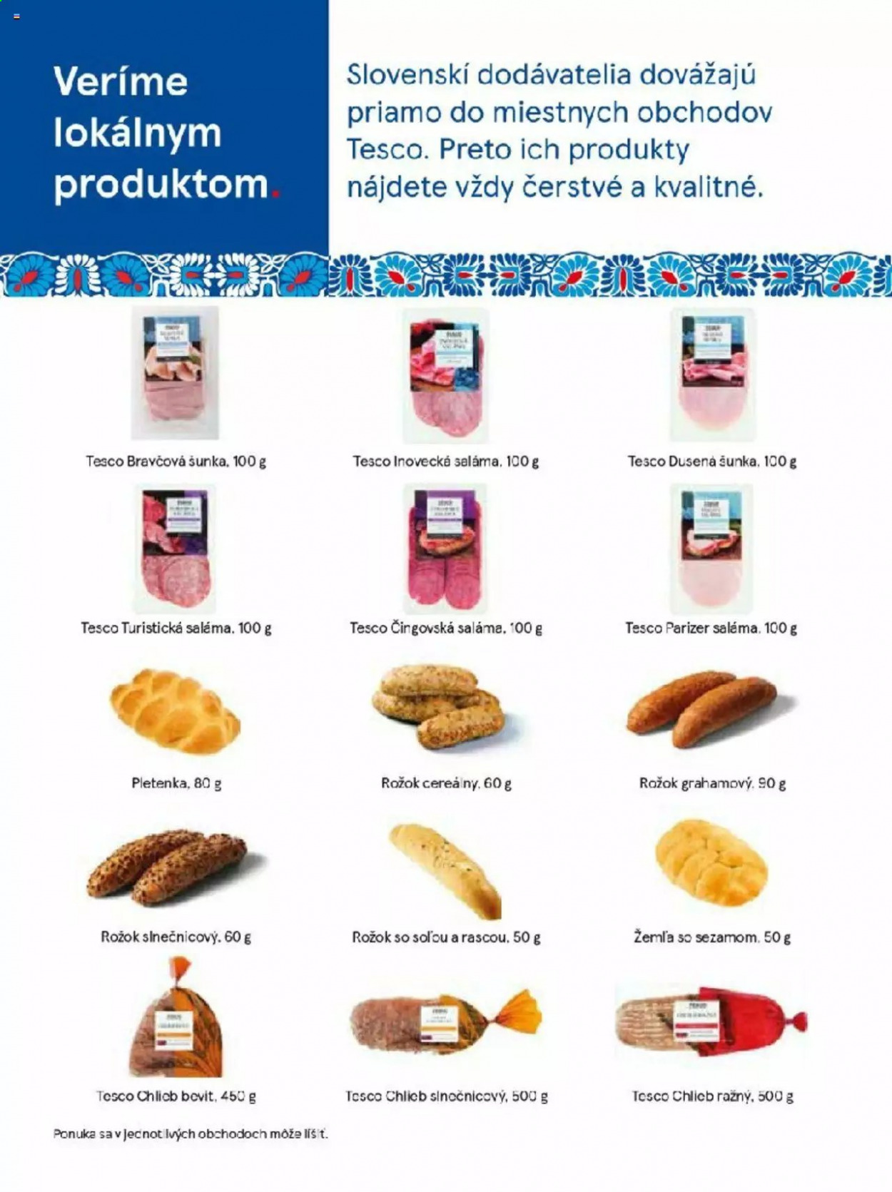 Leták TESCO - 1.3.2021 - 19.5.2021. Strana 2